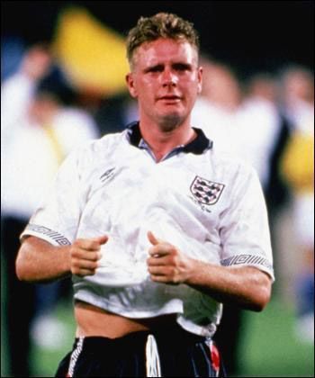 Tragic figure: Gascoigne