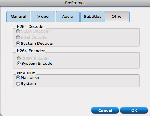 Pavtube ByteCopy-Preferences_others 