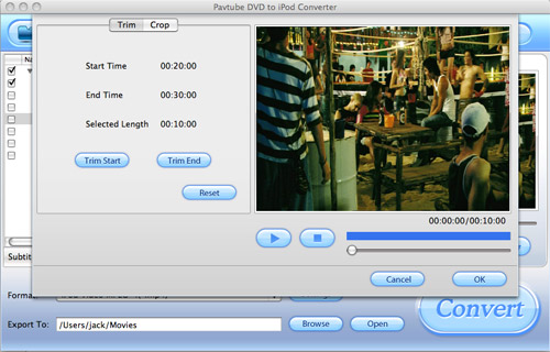 DVD to iPod Converter for Mac
