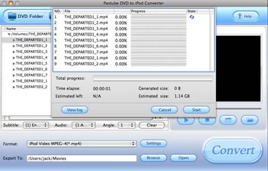 DVD to iPod Converter for Mac