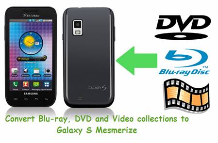 Samsung Mesmerize blu-ray playback