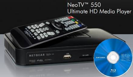 netgear neotv 550