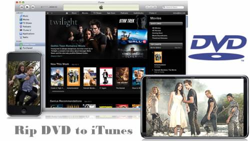 How to rip DVD to iTunes for playback on iPad, iPhone 4, iPod and Apple TV?