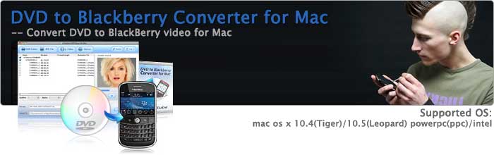 Pavtube DVD to Blackberry Converter for Mac