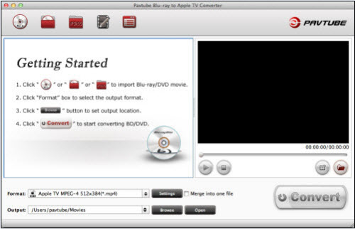 Pavtube Blu-ray to Apple TV Converter for Mac 3.08 full