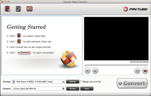 Pavtube Video Converter for Mac 3.0.10.3687 full Pavtube Video Converter for Mac full screenshot