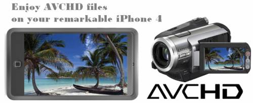 How to copy AVCHD files to iPhone 4 H.264/MPEG-4 format?