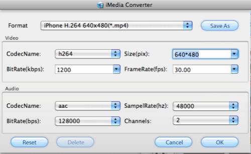 How to rip/convert Blu-ray, DVD and videos to iPhone 4 with iMedia Converter for Mac