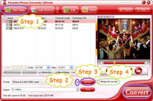 How to transfer MTS HD footages to iPhone 4 720p HD video?