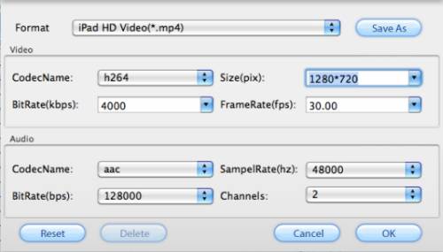 How to transfer/rip/convert DVD to iPad 720p video on Mac