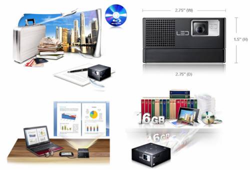 July, 16 2010 - Pavtube software offers prompt supports for Samsung SP-H03 Pico Projector at 720p