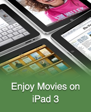 Enjoy Movies on iPad 3